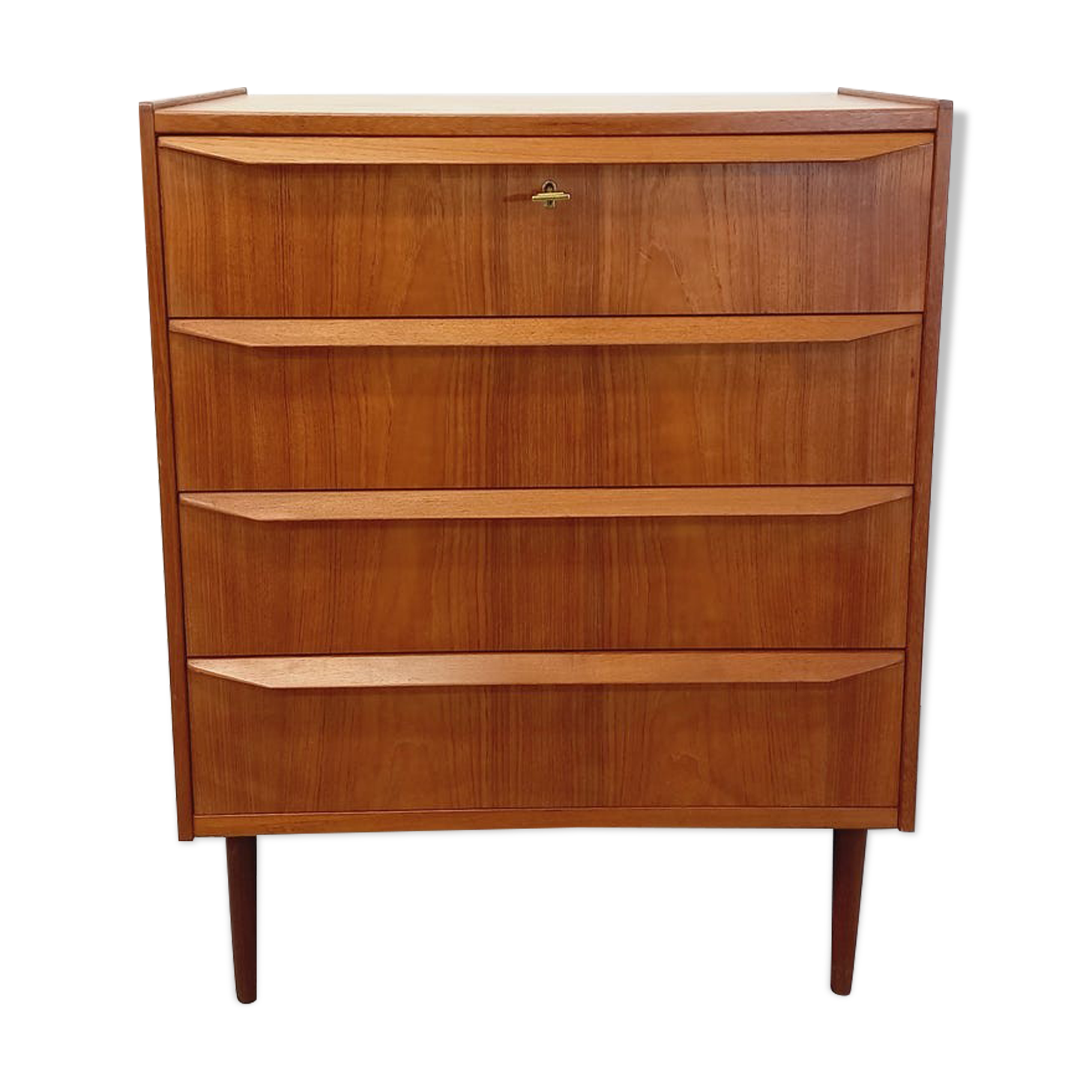 Scandinavian teak chest of drawers from the 60s