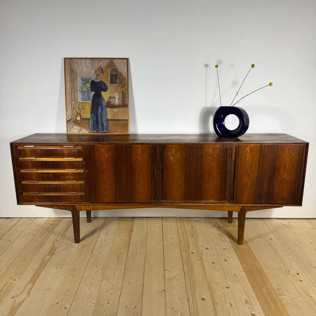 Danish buffet in rosewood – mid-century modern design, 1960.
