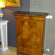 Secretary Louis Philippe in walnut and walnut plating 98 x 143 cm