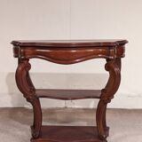 Mahogany console