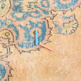 Tapis persan bleu classique 7x11, 222x330cm