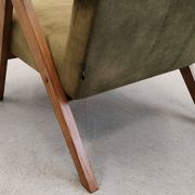 Mid Century Easy Chair Model B - 310 Var in Forest Green Velvet