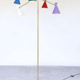 Lampadaire italien 6 bras