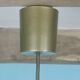 Suspension "fleur" rotin