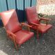 Paire de fauteuils vintage ancien