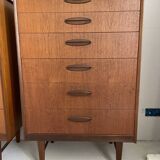 Tall boy chest of drawers