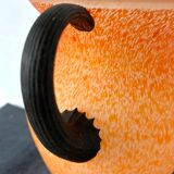 Vintage glass paste vase