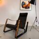 Leather and Steel Lounge Chair "Cité" by Jean Prouvé for Vitra, 2002