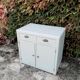 Buffet vintage vert fumé