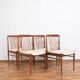 Mid-Century Danish Teak Dining Chairs, 1960s, Set of 4