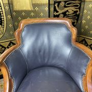 Fauteuil de bureau pivotant anglais