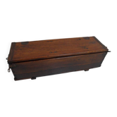 Vintage wooden military chest