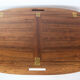Butler's tray in rosewood of Danish design from the 1960s