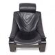 Nelo Kroken leather lounge chair by Åke Fribytter, 1970