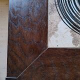 Wood and ceramic coffee table