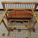 Vintage Rattan Armchair