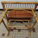 Fauteuil en Rotin Vintage