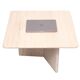 small Travertine Coffee table Italy 1970s