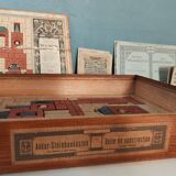 Jeu de construction ancien Richter & Cie. en pierre