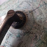Globe terrestre, années 60/70 .