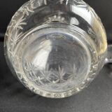 Blown and cut crystal decanter