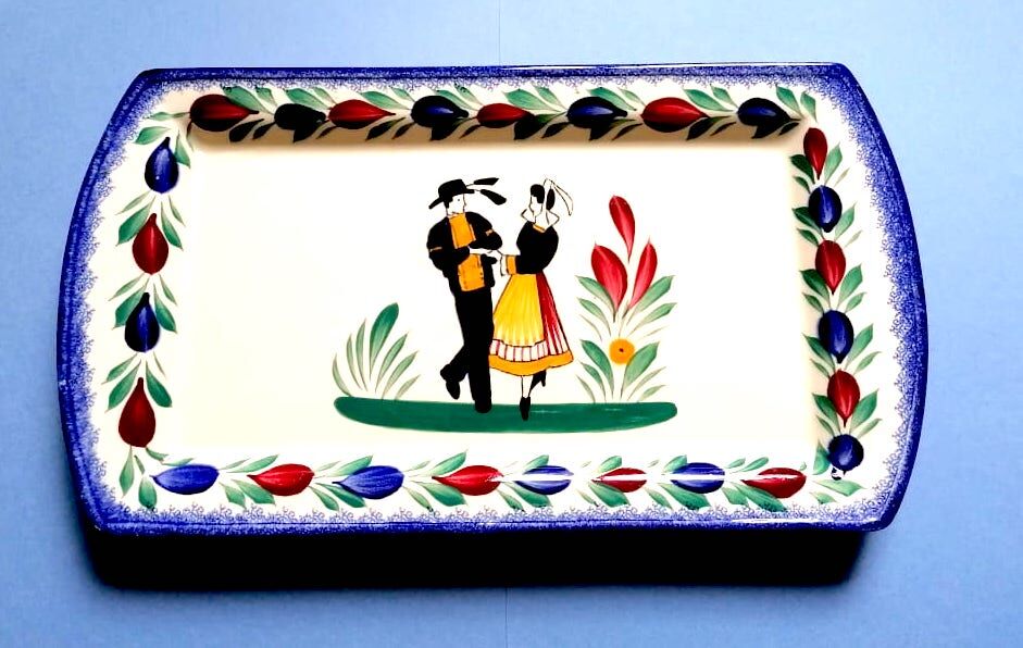 Cake dish Henriot Quimper