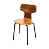 Chaise en teck pour enfants, modèle 3123 par Arne Jacobsen pour Fritz Hansen