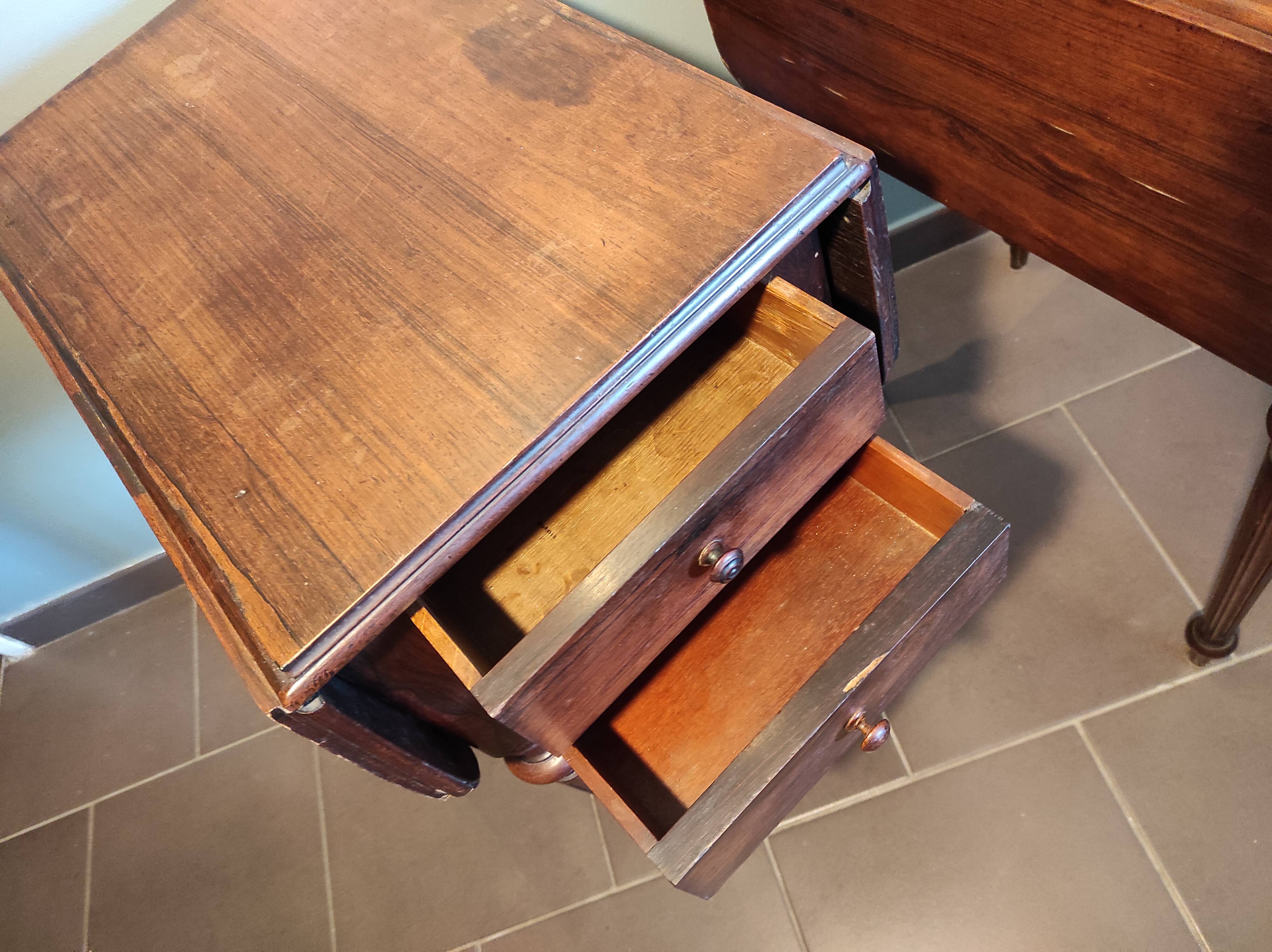 Two bedsides Louis Philippe style