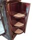 Raro Mobile Bar Girevole in Radica di Mogano "MASTRO CAPPELLINI" anni '70