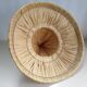 Asian rattan and plant fiber hat - vintage