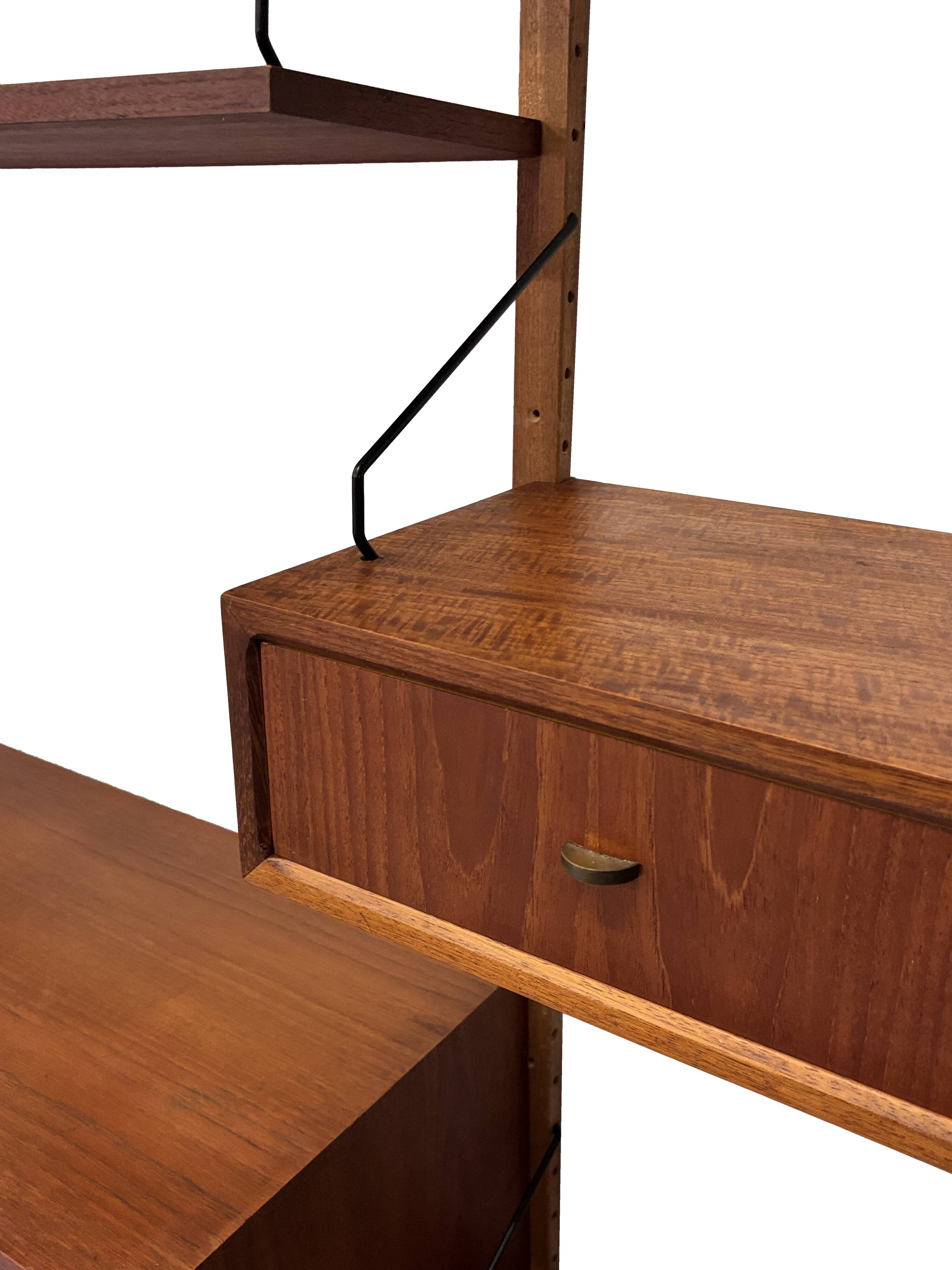 Vintage Poul Cadovius Royal System wall system wall unit