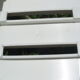 4 vintage white garden chairs in rilsan and plastic