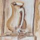 Signed still life painting in Provence "alcove with the jug"