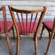 (Lot) 4 Chaises Bistrot Baumann