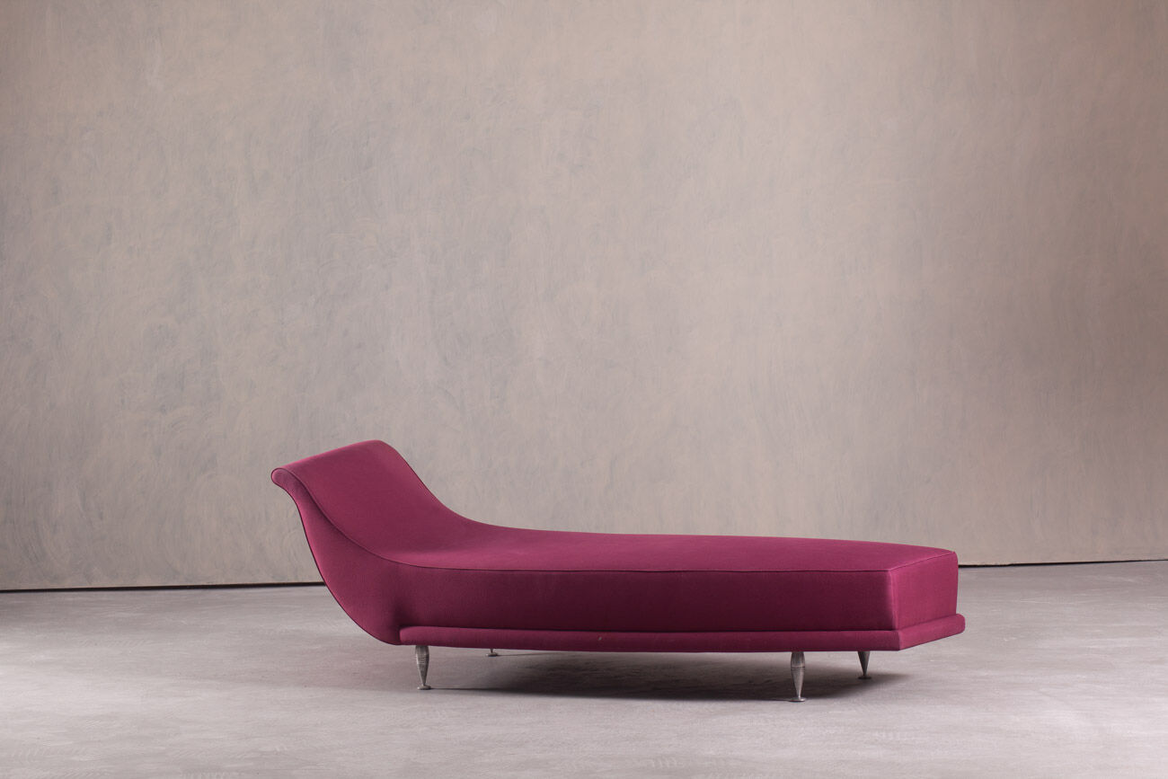 Vintage New Tone chaise longue by Massimo Iosa Ghini for Moroso, Italy 1980s