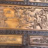 Indonesian sculpted chest