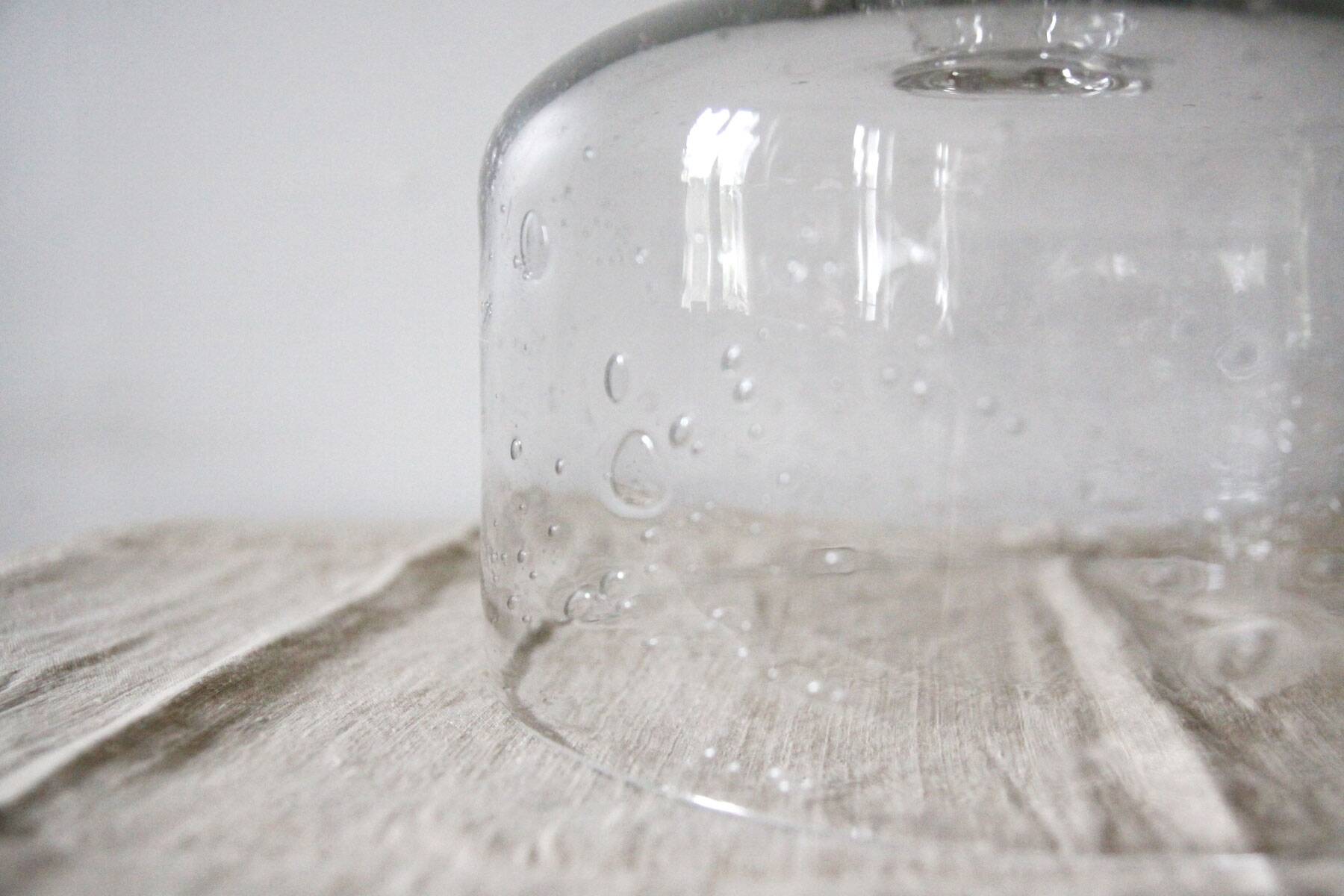 Bubble glass cheese bell from Biot