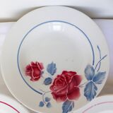 3 vintage deep plates in a jumble 220637
