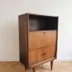 Vintage Scandinavian secretary in rosewood, 1960s.