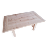Solid oak farmhouse table