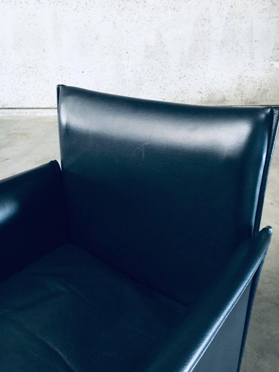 Postmodern Model 401 Break Armchairs by Mario Bellini for Cassina, Italy, 1980s, Set of 6