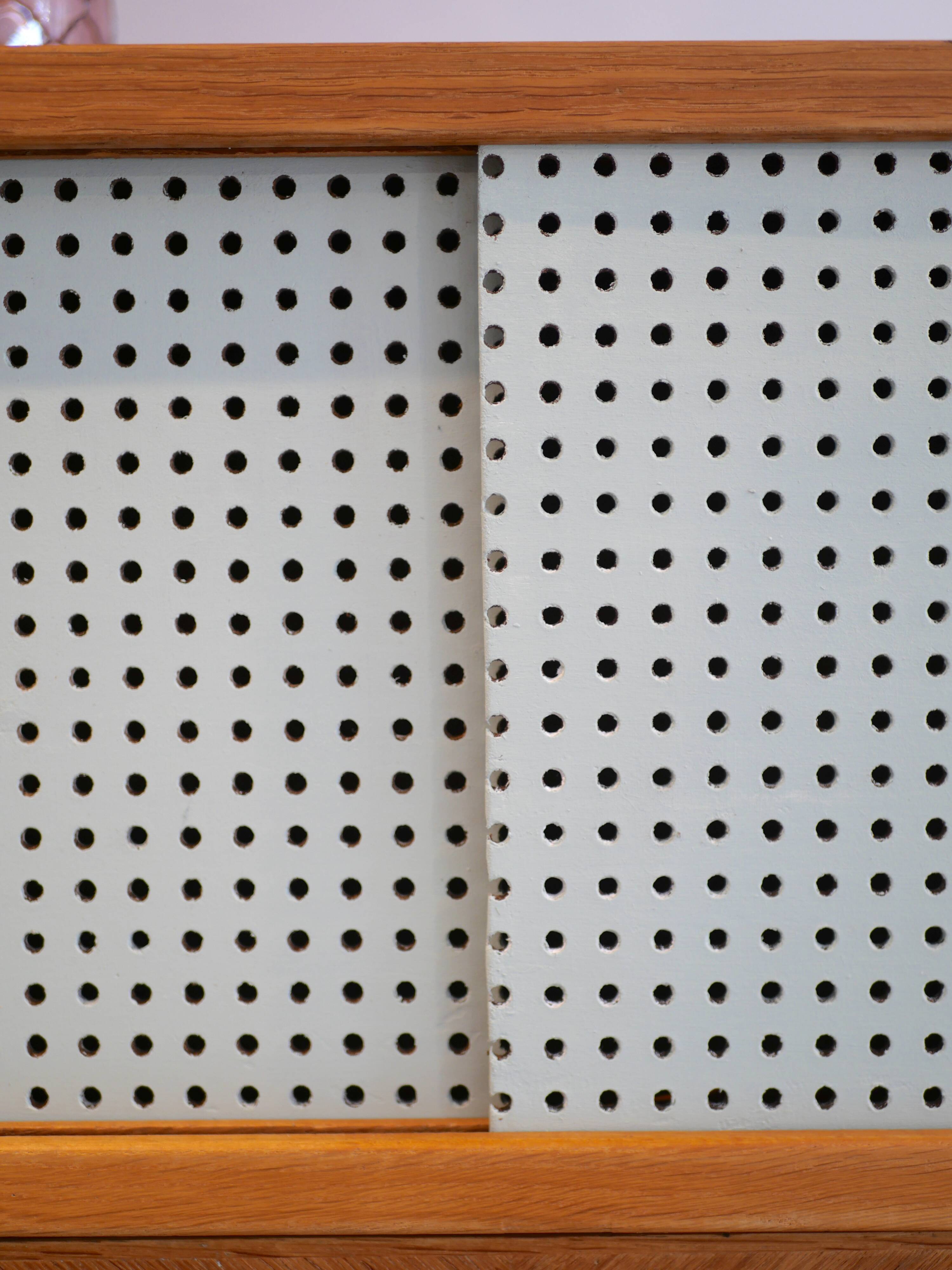 Vintage secretary with compass legs