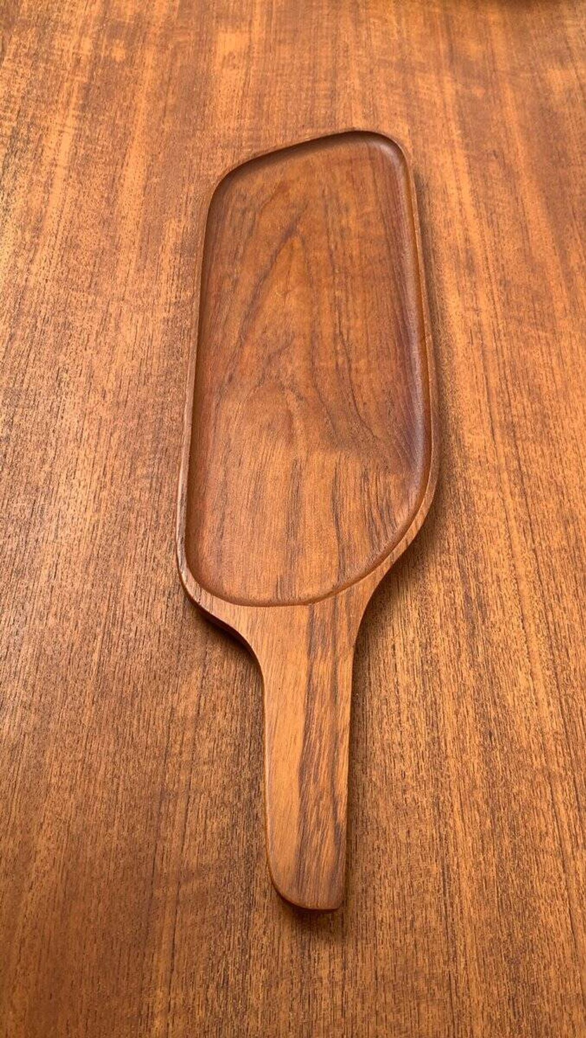 Swedish teak bowl from the mid-century by Upsala Slöjd, 1960s.