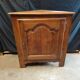 Corner wardrobe in solid wood rustic style