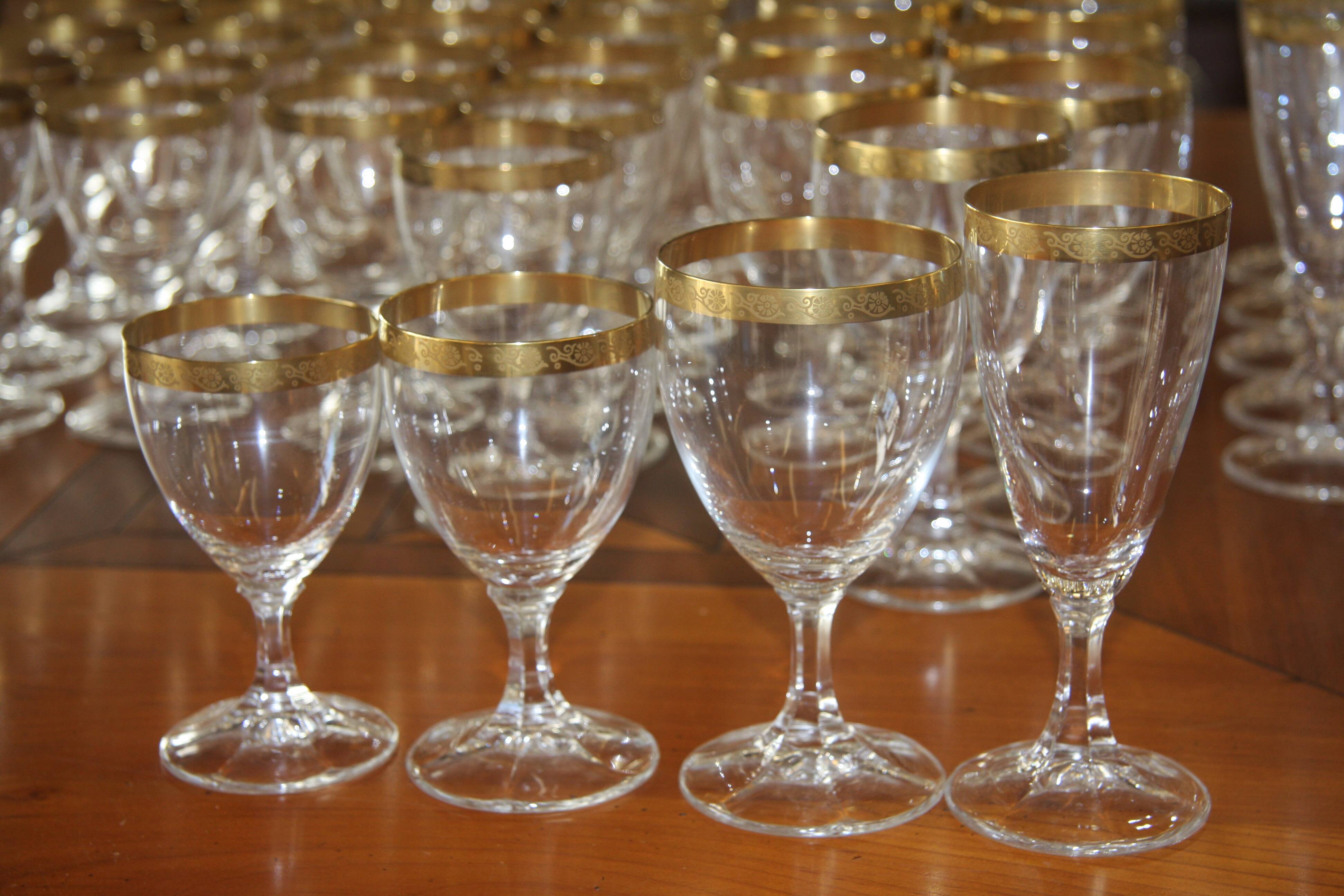 glassware set, 48 pieces