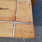 Vintage coffee table by Roger Capron, herbarium model