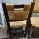 Country-style mulched chairs