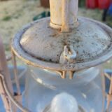 Old oil lamp electrified