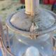 Old oil lamp electrified