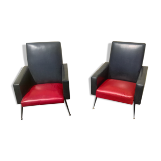 Pair of armchairs Rock to Billy 1950